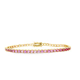 Pink Sapphire Ombré Bracelet