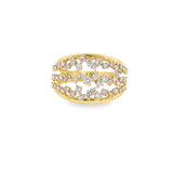 Scattered Diamond Ring
