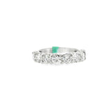 Round Diamond Half Band