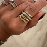 Pave Diamond Dome Ring