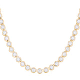 Diamond Bezel Tennis Necklace