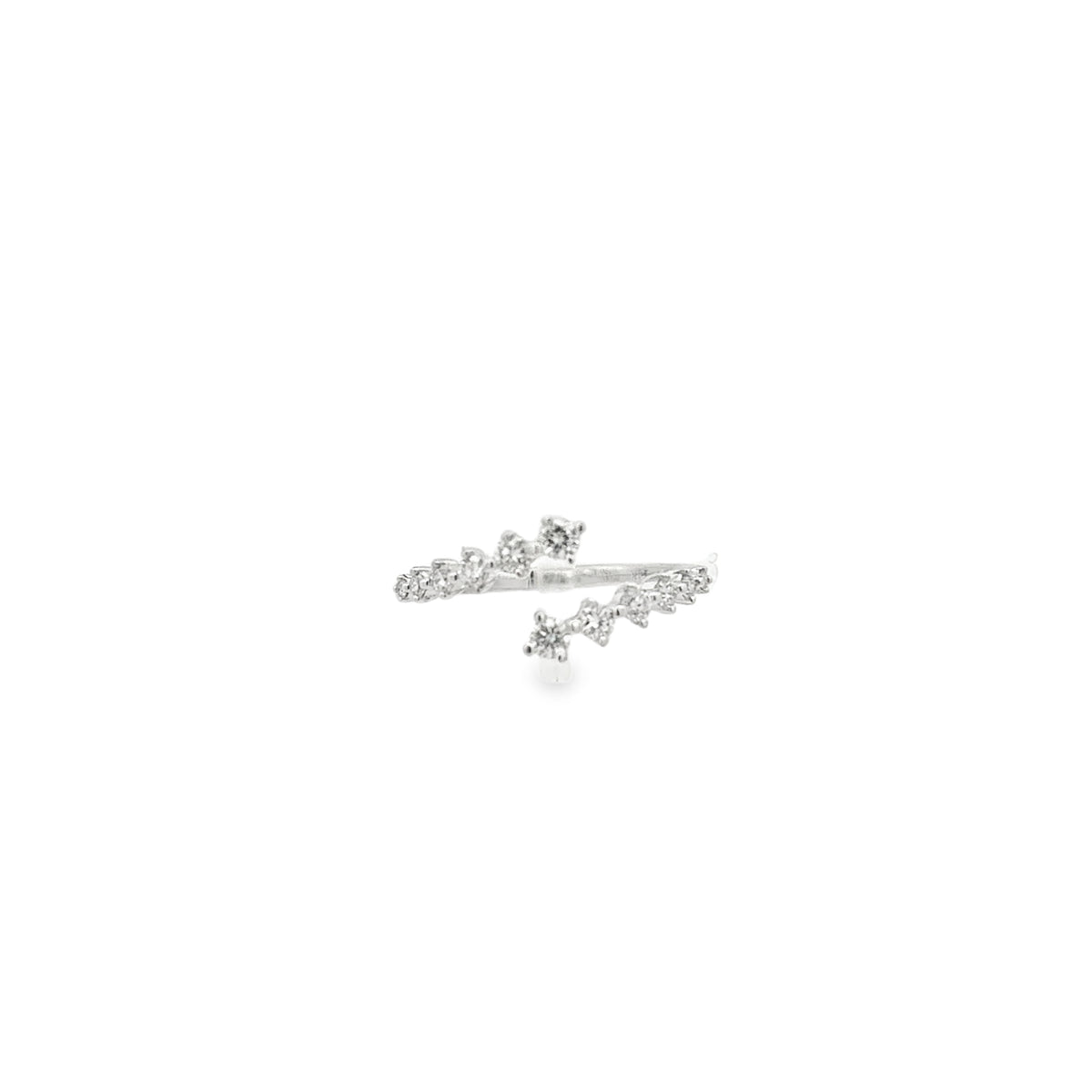 Dainty Diamond Pinky Ring