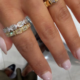 Gold & Diamond Snake Ring