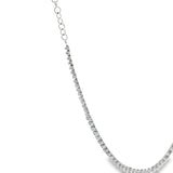 Graduated Diamond Tennis Necklace- 6.65 ct