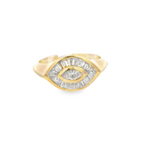 Evil Eye Pinky Ring