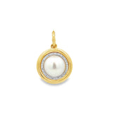 Bezel Pearl Charm