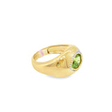 Peridot Domed Ring