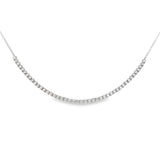 Halfway Tennis Necklace