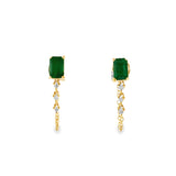 Emerald Chain Huggies