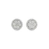 Jumbo Cluster Diamond Studs