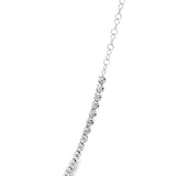 Buttercup Tennis Necklace WG 4ct