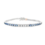 Sapphire Ombré Tennis Bracelet
