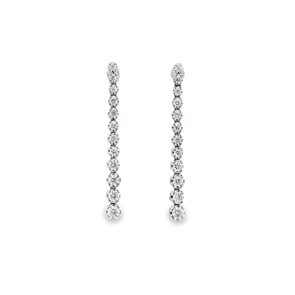 Graduated Buttercup Strand Earrings