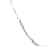 Mix Shape Diamond Tennis Necklace