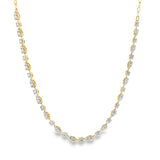 Mixed Shape Dainty Necklace- YG