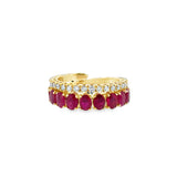 Ruby Wrap Flexi Ring