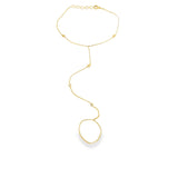 Bezel Diamond Hand Chain