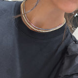 Purple/Pink Ombré Necklace