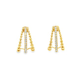 Gold & Diamond Huggies