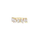 Mixed Shape Diamond Half-Band