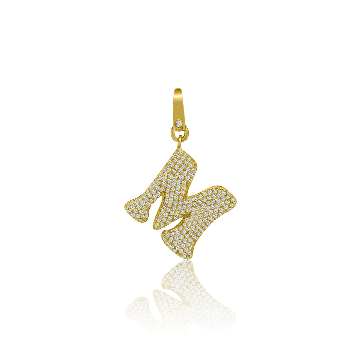 Bubble Diamond Initial Charm