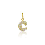 Bubble Diamond Initial Charm