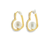 Heart Hoop With Pearl