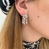Mixed Shape Chandelier Earrings