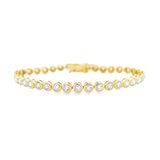 Bezel Tennis Bracelet