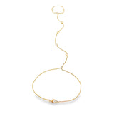 Bezel Pears Hand Chain