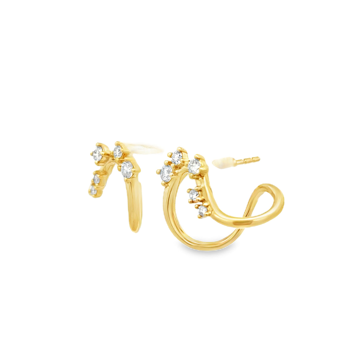 Wavy Cage Earrings
