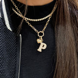 Gold Beveled Diamond Heart Charm