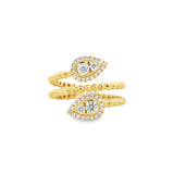 Ball Band Wrap Ring