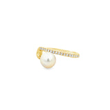 Pave Pearl Ear Cuff