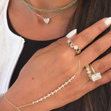 Emerald Tennis Choker