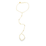 5 Bezel Diamond Hand Chain