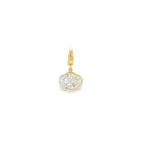 Lab Oval Charm