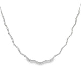 Diamond Wave Necklace