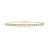 Diamond Tennis Flexi Bangle- YG