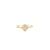 Dainty Clover Flower Ring