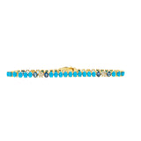 Turquoise & Sapphire Bracelet