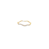 Pave Wavy Band