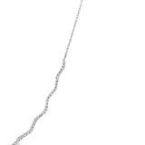 Diamond Wave Necklace