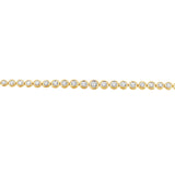 Graduated Bezel Tennis Bracelet