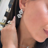 Diamond Chandelier Earrings