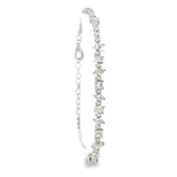 Mixed Shape Diamond Tennis Bracelet