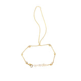 Pear Diamond Hand Chain