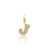 Bubble Diamond Initial Charm