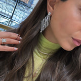 Art Deco Diamond Statement Earrings