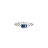 Sapphire and Diamond Ring